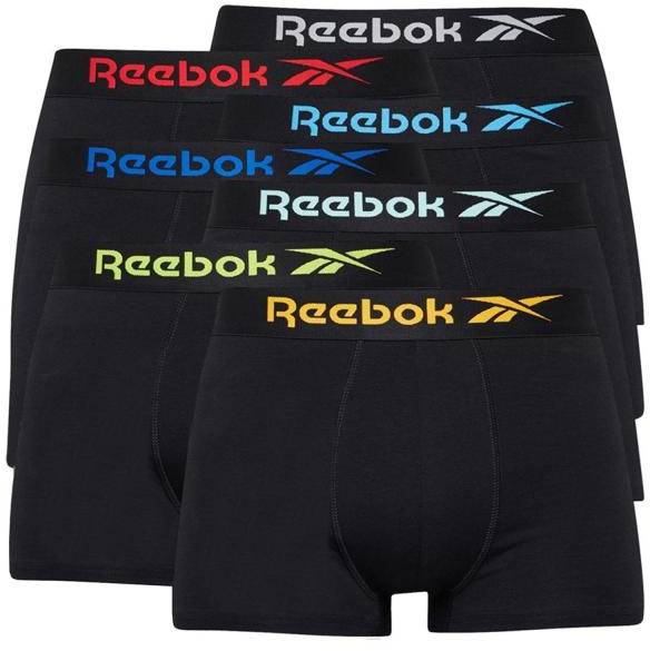 Reebok Kalsonger 7P Ernest Trunk Flerfärgad bomull Small Herr 