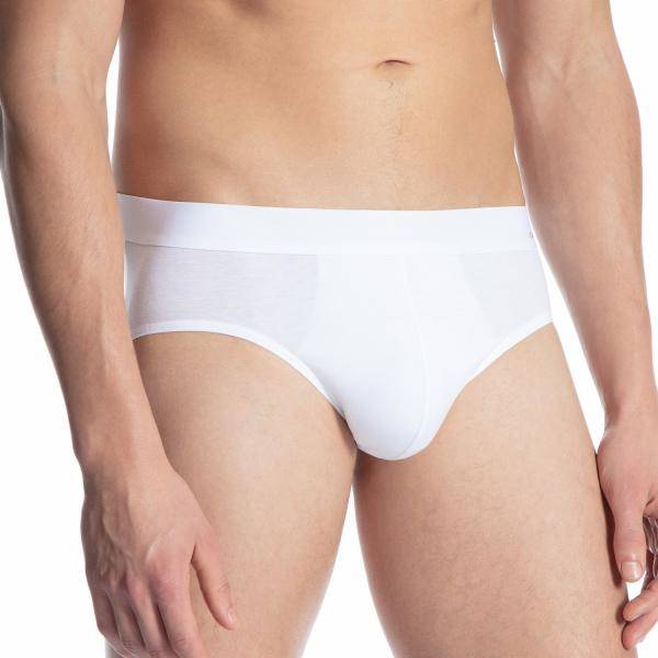 Calida Kalsonger Cotton Code Brief Vit bomull Small Herr 