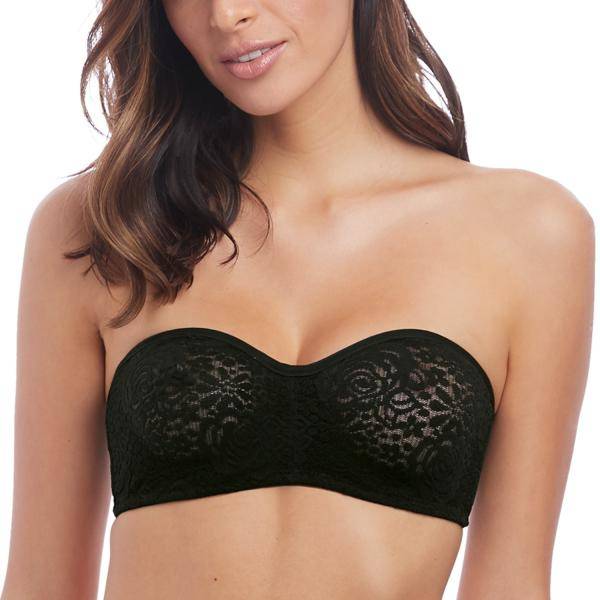 Wacoal BH Halo Lace Strapless Bra Svart B 70 Dam 