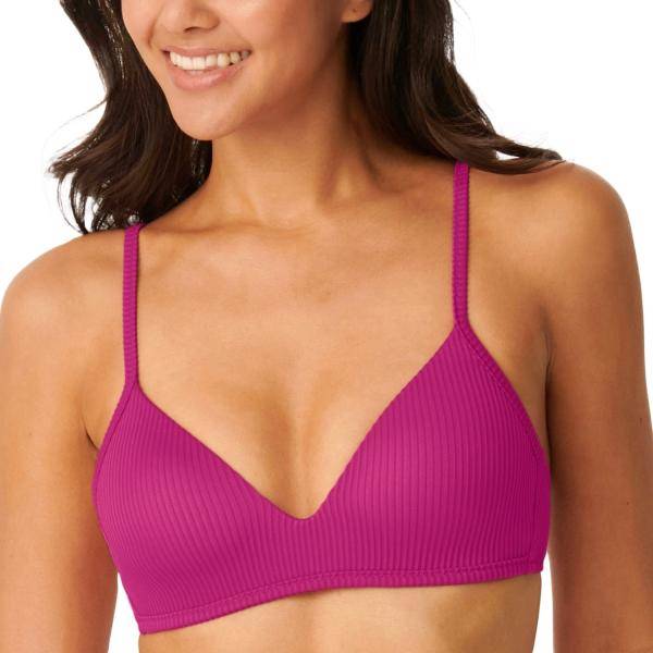 Sloggi Shore Dottyback Bikini Triangle Bra Cerise polyester S+ Dam 