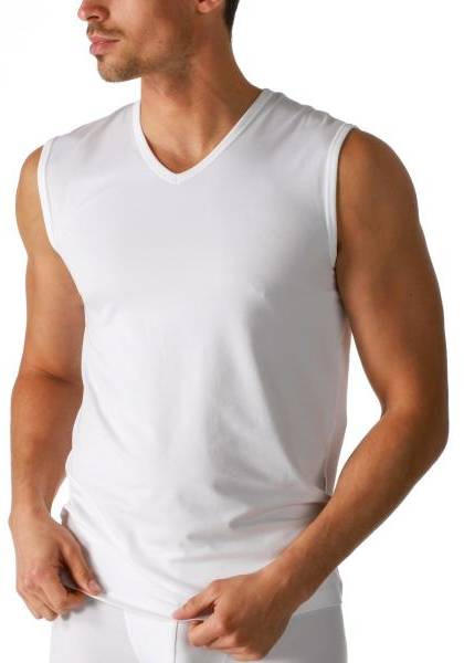 Mey Dry Cotton Muscle Shirt Vit Small Herr 