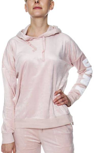 DKNY Modern Generation LS Top With Hood Ljusrosa polyester Small Dam 