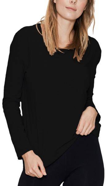 JBS of Denmark Bamboo Long Sleeve Top Svart Small Dam 