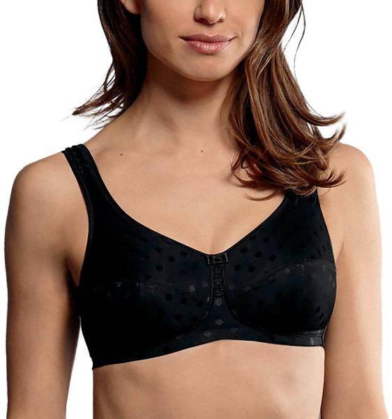 Anita BH Airita Wireless Comfort Bra Svart B 75 Dam 