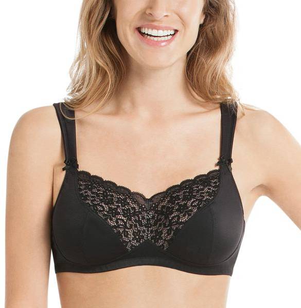 Anita BH Care Havanna Post Mastectomy Bra Svart A 75 Dam 