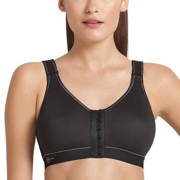 Anita BH Active Front Closure Sports Bra Svart A 70 Dam 