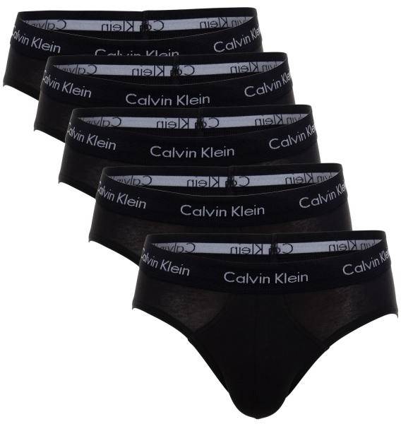 Calvin Klein Kalsonger 5P Cotton Stretch Brief Svart bomull Small Herr 