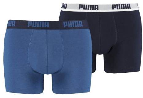 Puma Kalsonger 2P Basic Boxer Marin/Blå bomull Medium Herr 