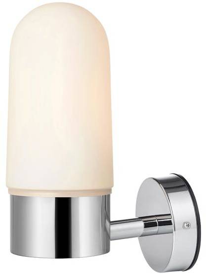 Zen Opalglas Vägglampa (Krom) (Vägglampor i kategorin Lampor)