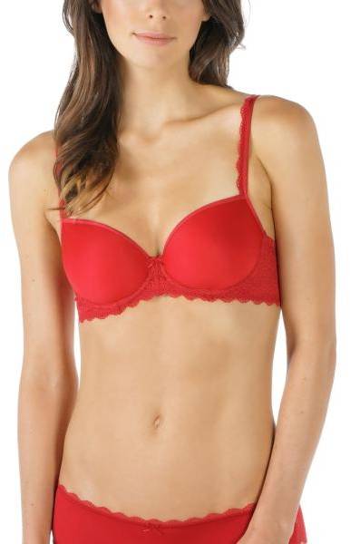 Mey BH Amorous Half Cup Spacer Bra Röd polyamid A 75 Dam 