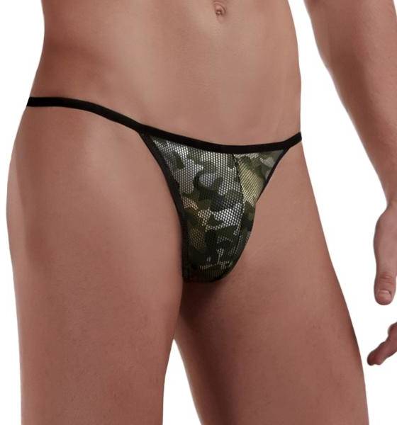 Doreanse Kalsonger Men G-string Camoflage polyester Small Herr 