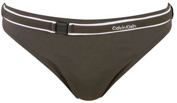 CK Solid w. Piping Belted Classic Oliv X-Small Dam 