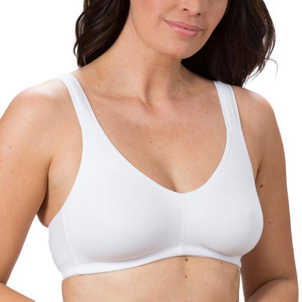 Trofe Comfort Lounge Bra BH Vit bomull A 75 Dam 