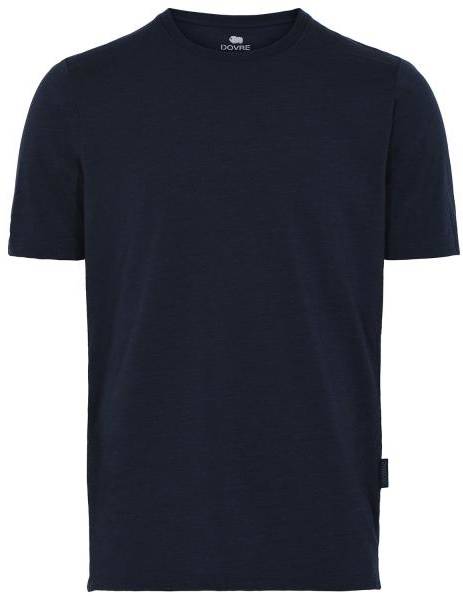 Dovre Organic Wool  Crew Neck T-shirt Marin merinoull Small Herr 