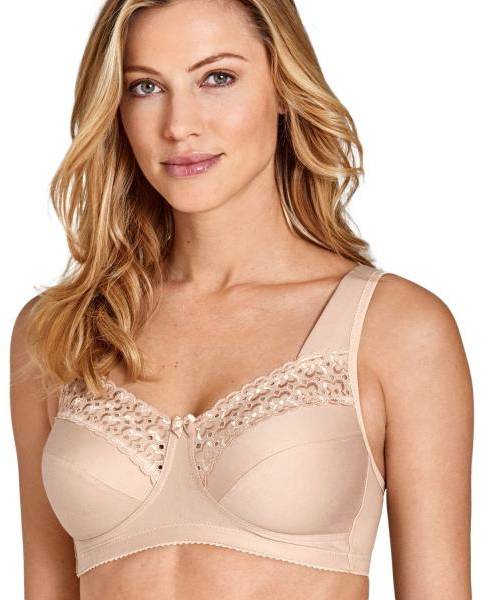 Miss Mary Broderie Anglais Soft Bra BH Hud B 80 Dam 