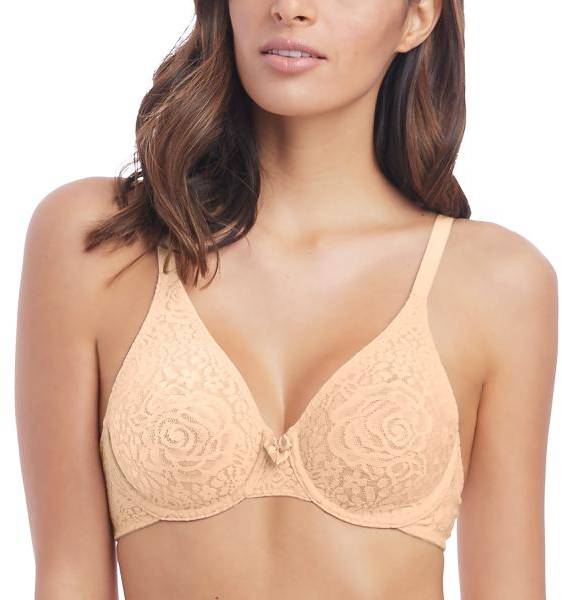 Wacoal BH Halo Lace Underwire Bra Hud B 75 Dam 