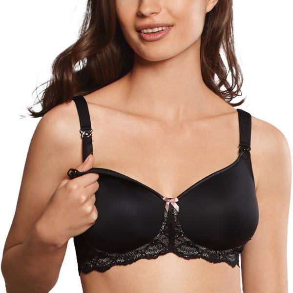 Anita BH Miss Lovely Nursing Bra Svart B 75 Dam 