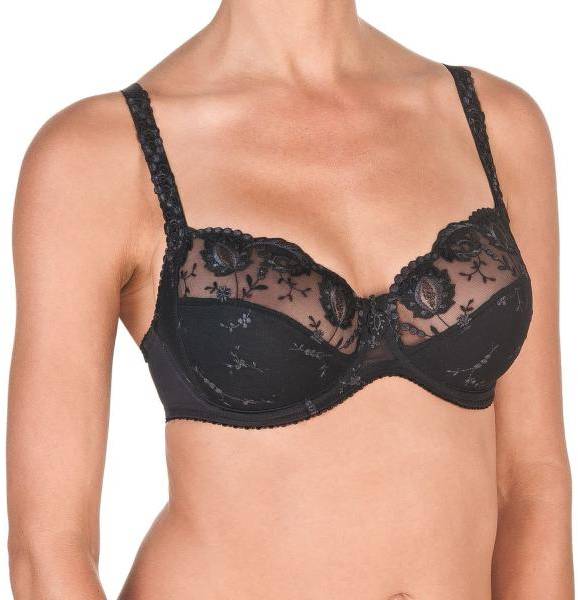 Felina Conturelle Provence Bra With Wire BH Svart B 75 Dam 