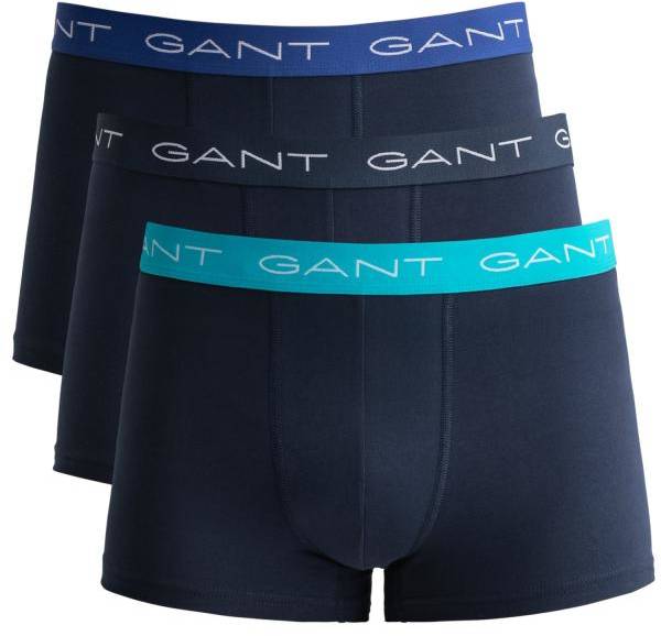 Gant Kalsonger 3P Cotton Jersey Trunks Marin/Blå bomull Medium Herr 