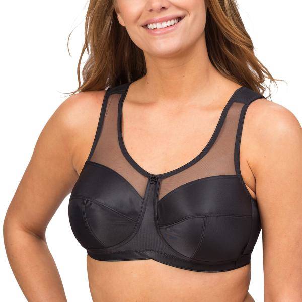 Trofe Rosie Wireless Bra BH Svart B 75 Dam 