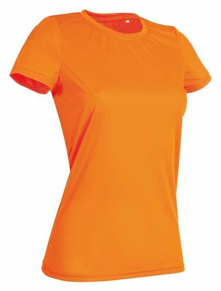 Stedman Active Sports-T For Women Orange polyester Small Dam 