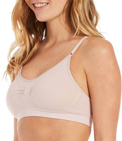 Magic BH Comfort Bra Spaghetti Straps Bamboo Ljusrosa Small Dam 