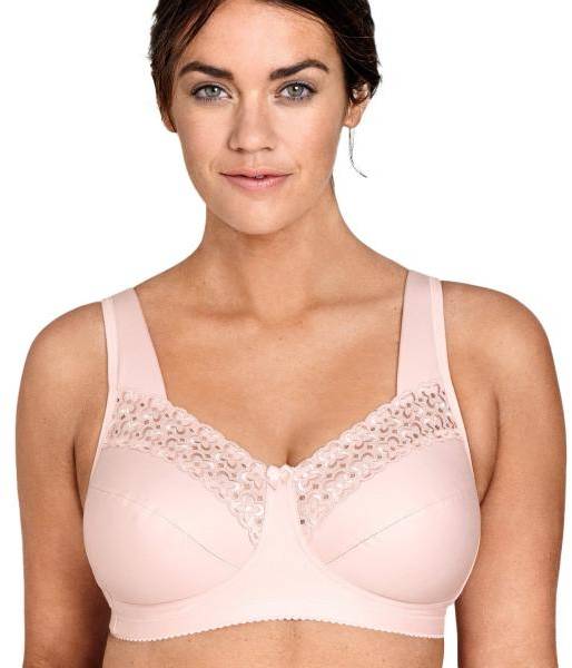 Miss Mary Broderie Anglais Soft Bra BH Rosa B 80 Dam 