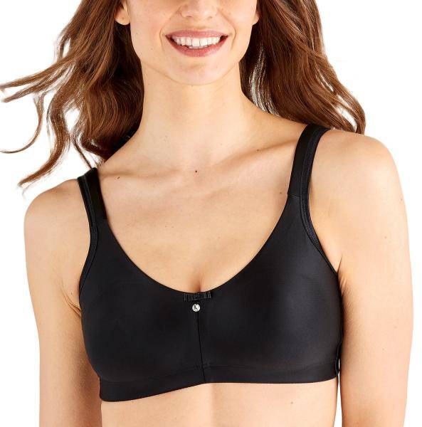 Swegmark BH Soft Feeling Bra Reco Svart B 75 Dam 