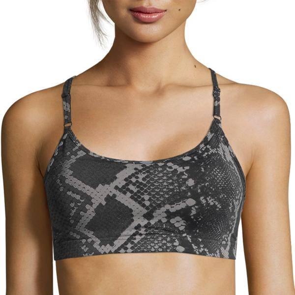 Casall BH Strappy Sports Bra Mörkgrå polyamid Small Dam 