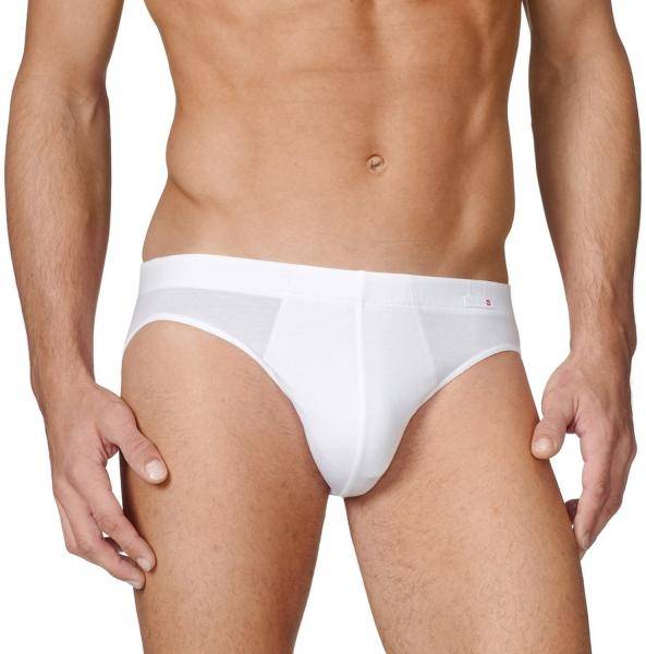 Calida Kalsonger Evolution Brief 21660 Vit 001 bomull Small Herr 