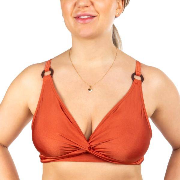 Missya Lucca Bikini Top Rostorange 38 Dam 