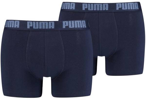 Puma Kalsonger 2P Basic Boxer Marin bomull Small Herr 