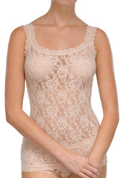 Hanky Panky Unlined Cami Beige nylon Small Dam 