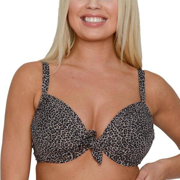 Saltabad Leo Kerstin Bikini Bra Leopard polyamid B 80 Dam 