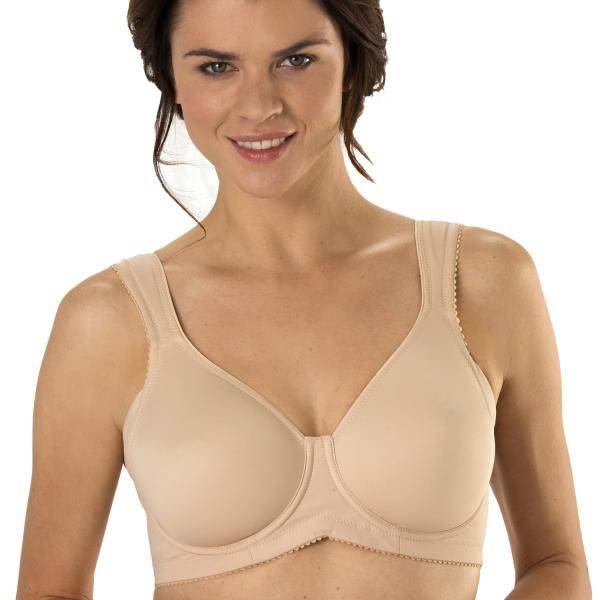 Miss Mary Stay Fresh Molded Underwired Bra BH Beige polyamid B 70 Dam 