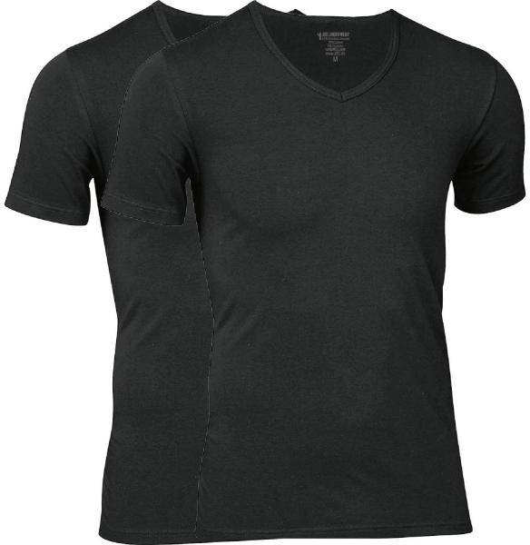 JBS 2P Bamboo T-shirt V-Neck Svart Medium Herr 