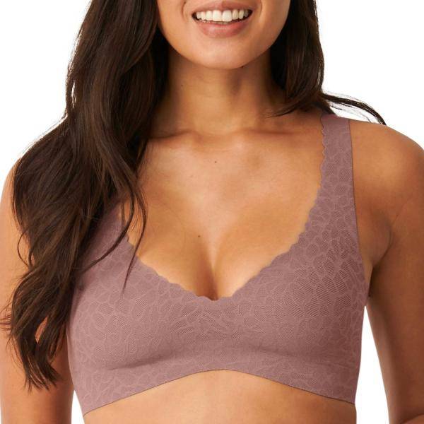 Sloggi BH ZERO Feel Lace 2.0 Bralette Ljusbrun Small Dam 