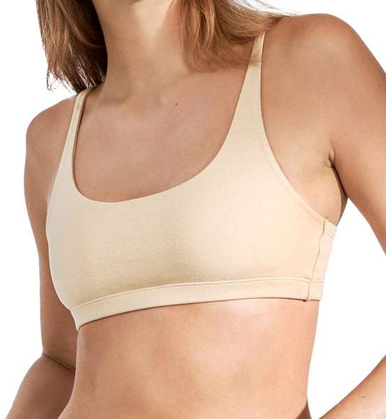 Bread and Boxers Soft Bra BH Beige ekologisk bomull Small Dam 