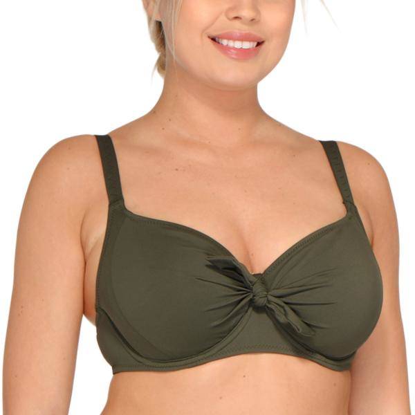 Saltabad Dolly Bikini Bra Militärgrön polyamid D 75 Dam 