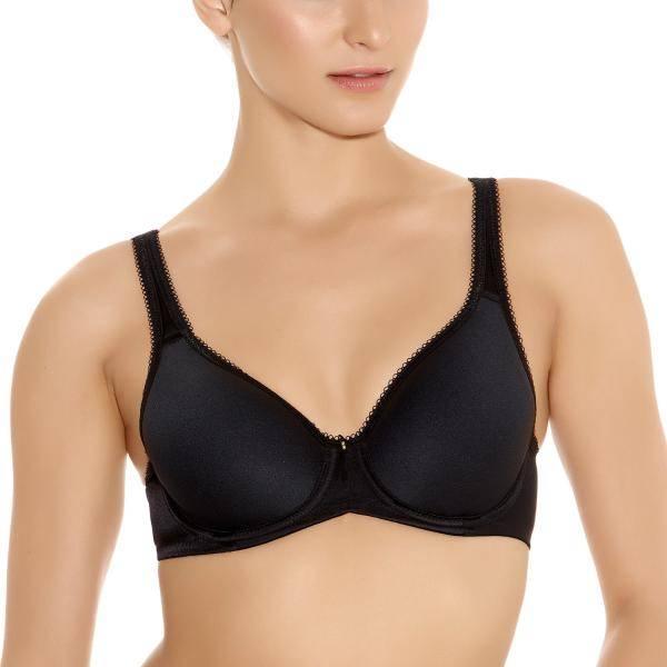 Wacoal BH Basic Beauty Spacer Underwire T-Shirt Bra Svart polyester C 70 Dam 