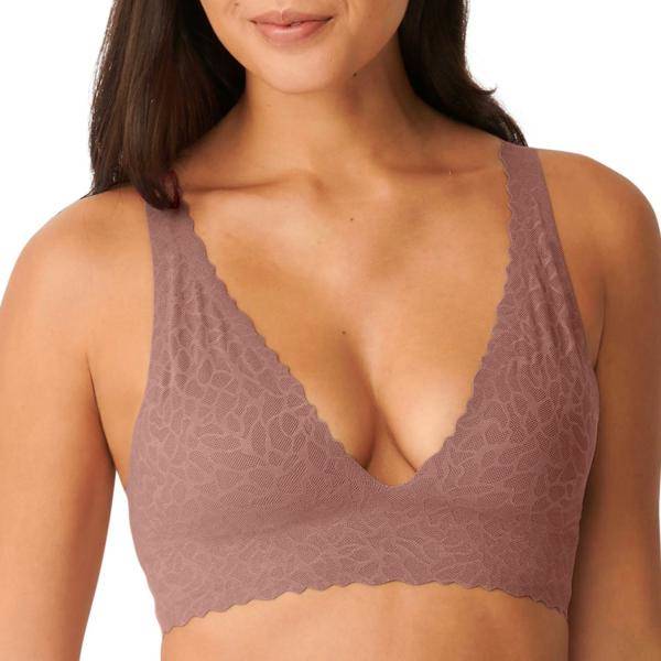 Sloggi BH ZERO Feel Lace 2.0 Bra Top Ljusbrun Small Dam 