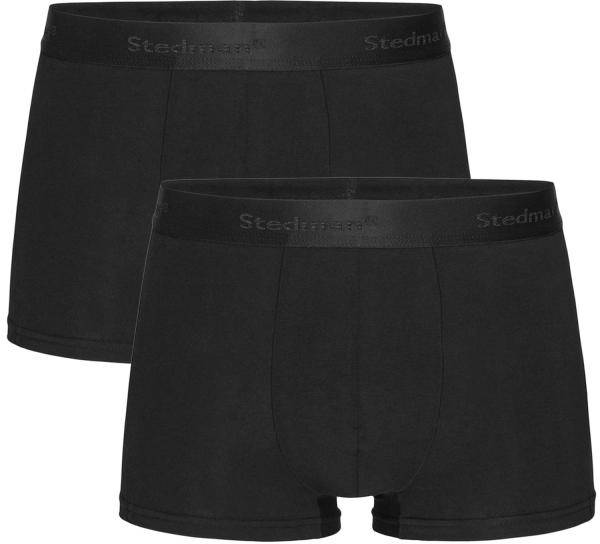 Stedman Kalsonger 2P Dexter Boxer For Men Svart bomull Medium Herr 