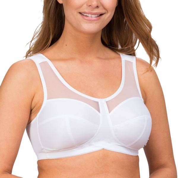 Trofe Rosie Wireless Bra BH Vit B 75 Dam 