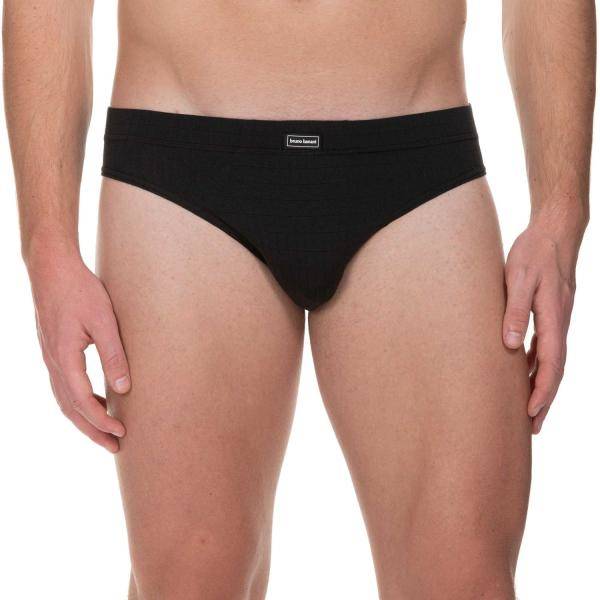 Bruno Banani Kalsonger Check Line 2.0 Sports Brief Svart polyamid Medium Herr 