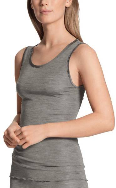 Calida True Confidence Tank Top Grå Small Dam 