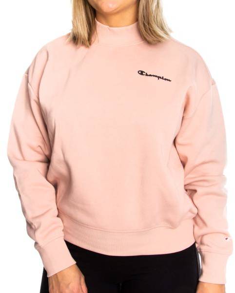 Champion Classics Women High Neck Sweatshirt Gammelrosa Small Dam 