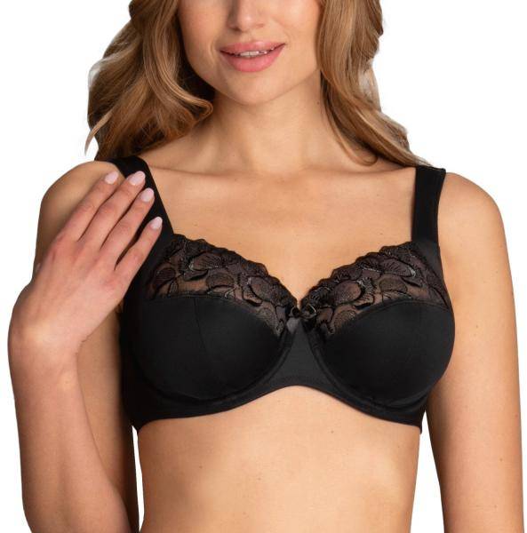 Anita BH Lucia Comfort Underwired Bra Svart B 75 Dam 