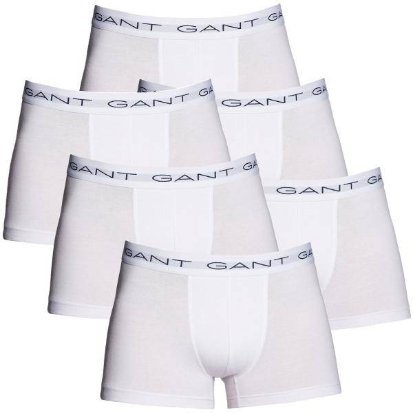 Gant Kalsonger 6P Essential Basic CS Trunks Vit bomull Medium Herr 