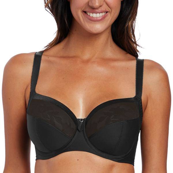 Fantasie BH Illusion Side Support Bra Svart polyamid D 70 Dam 