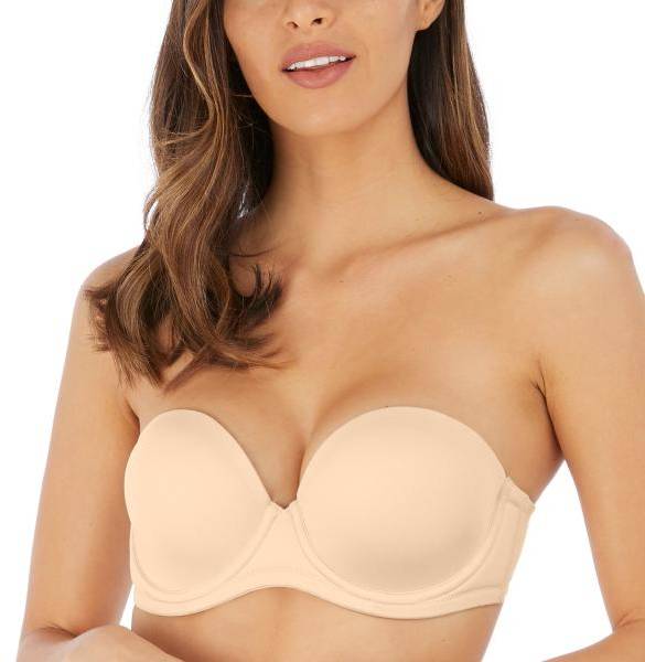 Wacoal BH Red Carpet Strapless Bra Beige polyamid C 70 Dam 